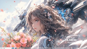 樱花下