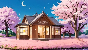 浪漫樱花树