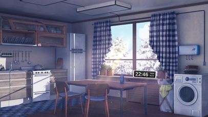 唯美午后阳光厨房