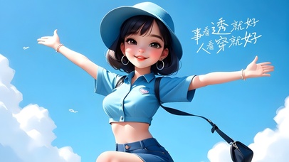 元气少女美女兰朵朵青春活力09