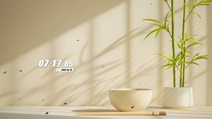 护眼小清新绿景