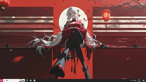 白发御姐