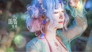 4K短发御姐美女