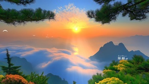云海日出