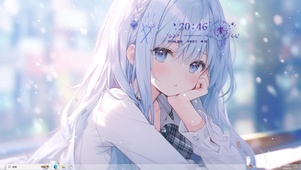 4k超清壁纸 同桌女孩