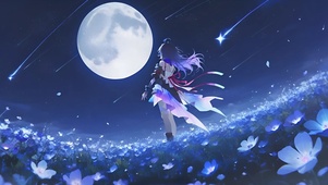 希儿-星空下的少女