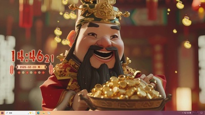 财运到来桌面主题