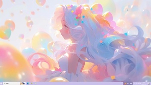 气泡少女