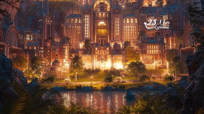 4K唯美富丽堂皇的城堡