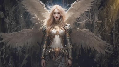 【4K】天使(美女动态壁纸) - 动态壁纸下载 - 元气壁纸