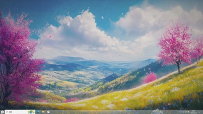 童话世界AI风景-桌面主题