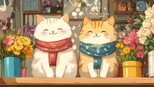 两只猫咪