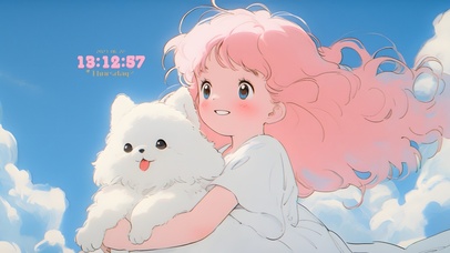 4k 旧漫 风和小狗