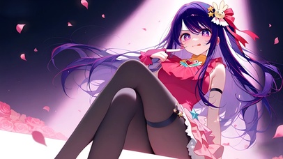 星野爱-黑丝少女