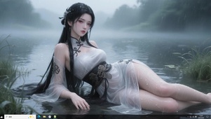 古风淡雅美女