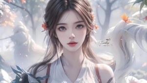 可爱魅惑女孩
