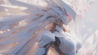 4K-唯美机甲少女战士机械姬