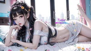 COS装扮女孩