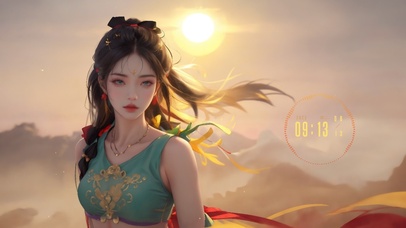 4k飞天敦煌少女