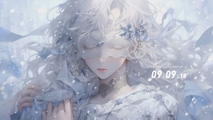古风蒙面女孩