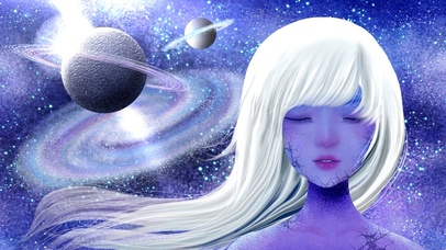 科幻壁纸-外星女战士