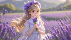 薰衣草女孩