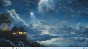 寂静夜空