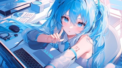 初音电竞少女