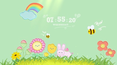 4k高清绿色护眼清新阳光系列