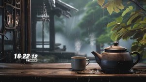 古风雨天