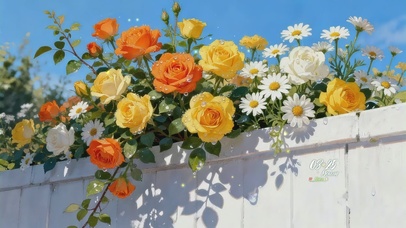 温柔治愈夏日繁花