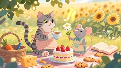 一起露营野餐吧