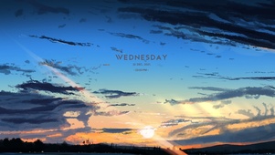 夕阳天空之境