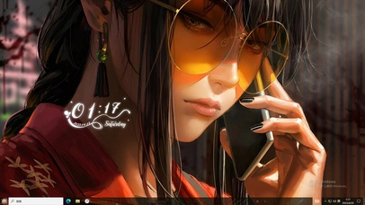 4k高冷帅气美女