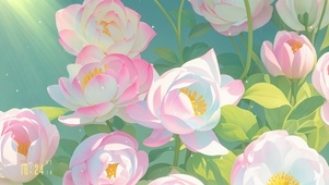 4K 心随花波荡漾