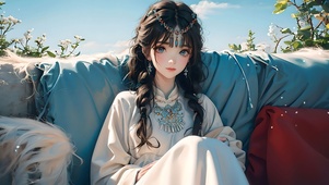 民族姑娘