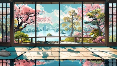 惬意阳光水池卧室