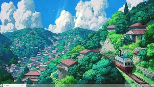 山海逐光-桌面主题