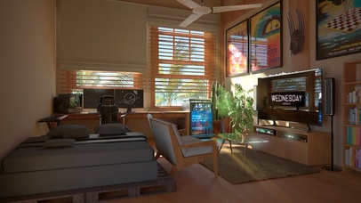 4K唯美治愈学生の房间