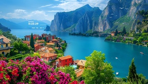 心旷神怡美景