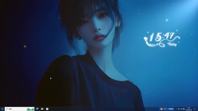 4k 清凉雨 个性女孩