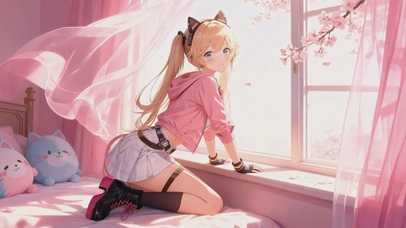 猫耳娘的窗边樱语