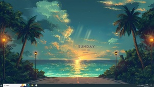 海边的夜晚