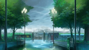 4K下雨天