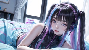 电竞可爱女孩