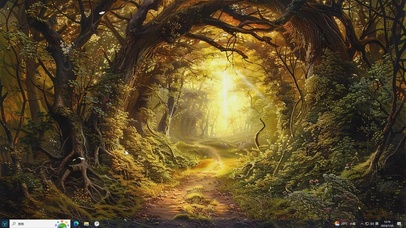 密林AI夜景-桌面主题