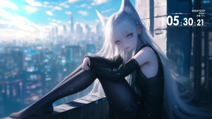 天台狐耳少女