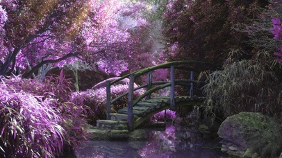 4k高清小桥流水