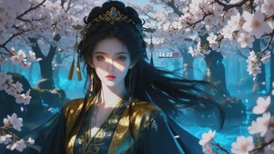 古典清冷气质美女