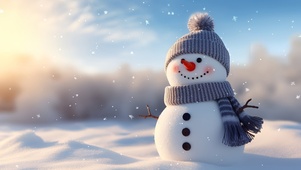 微笑的雪人